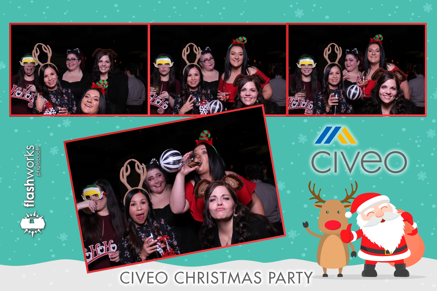 CIVEO Christsmas Party | View more photos from the event at gallery.flashworksphotobooth.com/u/FlashworksPhotoboothInc/CIVEO-Christsmas-Party